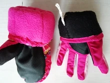 Ski-Gloves Mitten Winter Waterproof Kids Children Snowboard Outdoor Wrist Adjustable