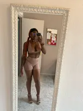 Hugcitar-Top corto sin mangas con cuello en V para mujer, pantalones cortos de ciclista, conjunto de 2 piezas, chándal de moda de calle para otoño e invierno, 2020