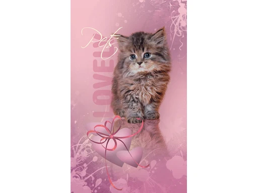 Notepad 32 sheet Plaid format A7 series &quotMy lovely pets&quot SKU б32м096/6 |
