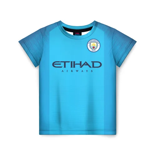 Детская футболка 3D Aguero 18-19 | Мать и ребенок