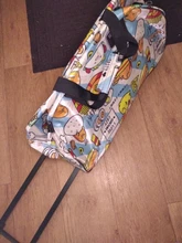 JULYS SONG-bolsas de equipaje de viaje con ruedas para hombre y mujer, maleta con ruedas