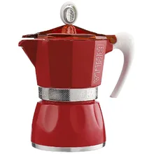 Гейзерная кофеварка G.A.T 103803 BELLA 3 чашки красная