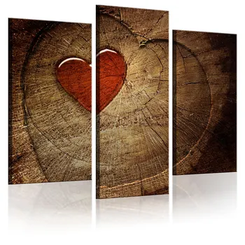 

Picture-the old love doesn't rust: Triptych-60x50 cm