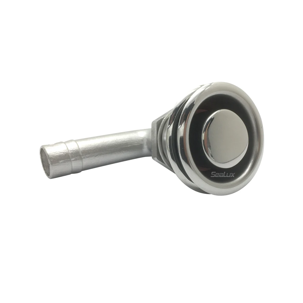 Sealux Kraftstofftankentlüftung, runder Kopf, 90 Grad, für 5/8 Zoll (15,8 mm) Schlauch, Marine-Hardware, Yacht-Boot-Zubehör – Detail 4