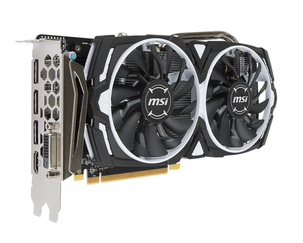 Видеокарта MSI AMD Radeon RX 570 ARMOR 8Gb