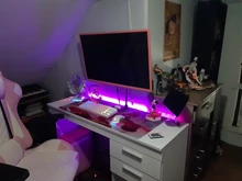 Light USB Diode-Tape Ribbon Led-Strip Desktop-Screen TV Flexible 2835SMD DC5V RGB 1M