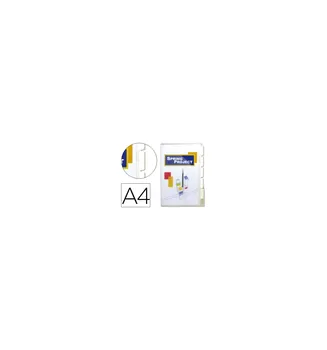 

BEAUTONE DIN A4 plastic file box with 10 cases 5 separators