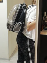 Mochila transparente para transporte de mascotas de gatos y perros, mochila para gatos, mochila para viajes al aire libre, bolsa para mascotas, transpirable, portátil, envío gratuito