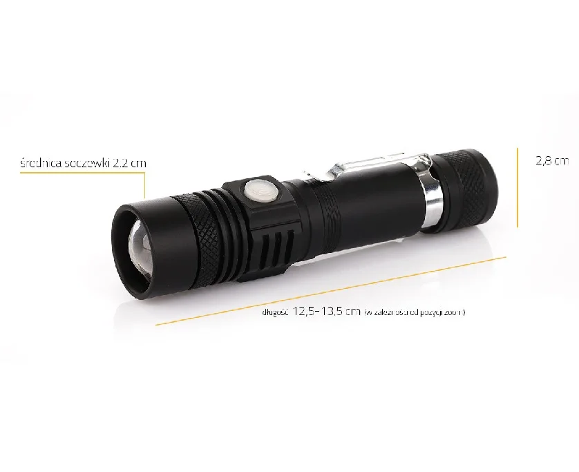 Тактический фонарик Cree Led BL-518-T6(Черный