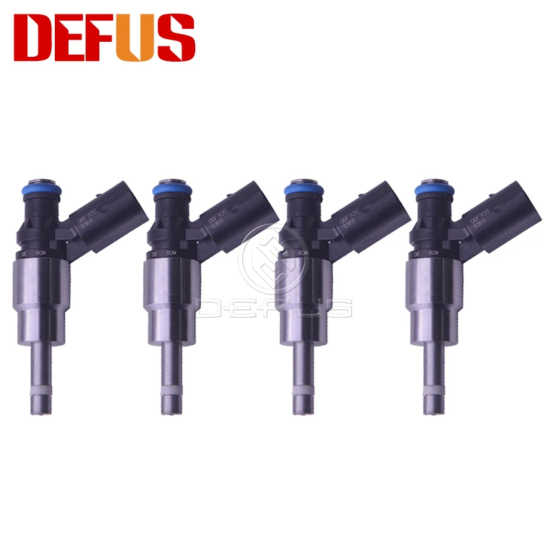 

DEFUS 4PCS OEM 06F906036A Fuel Injector For VW GTI Jetta Passat A3 2.0 TFSI 16V Variant 2.0L Arrival Bico Nozzle Brand New