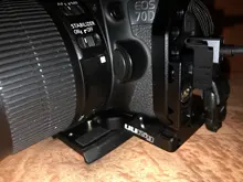 Clip-Organizer-Kit Cable-Clamp Cage Screw L-Plate Dslr-Camera Universal Portable 1/4inch