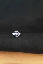 Huitan romántico anillos de perlas simuladas para las mujeres de lujo aniversario de boda accesorios anillos de compromiso para venta al por mayor