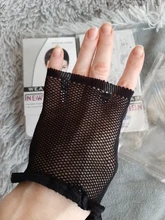 Malla de nailon para pelo de mujer, redecilla negra para la fabricación de pelucas, malla elástica, accesorios para pelucas, 1 unidad
