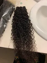 Encaje Frontal transparente con mechones, extensiones con ondas al agua, mechones con Frontal Miss Cara 100%, cabello humano Remy