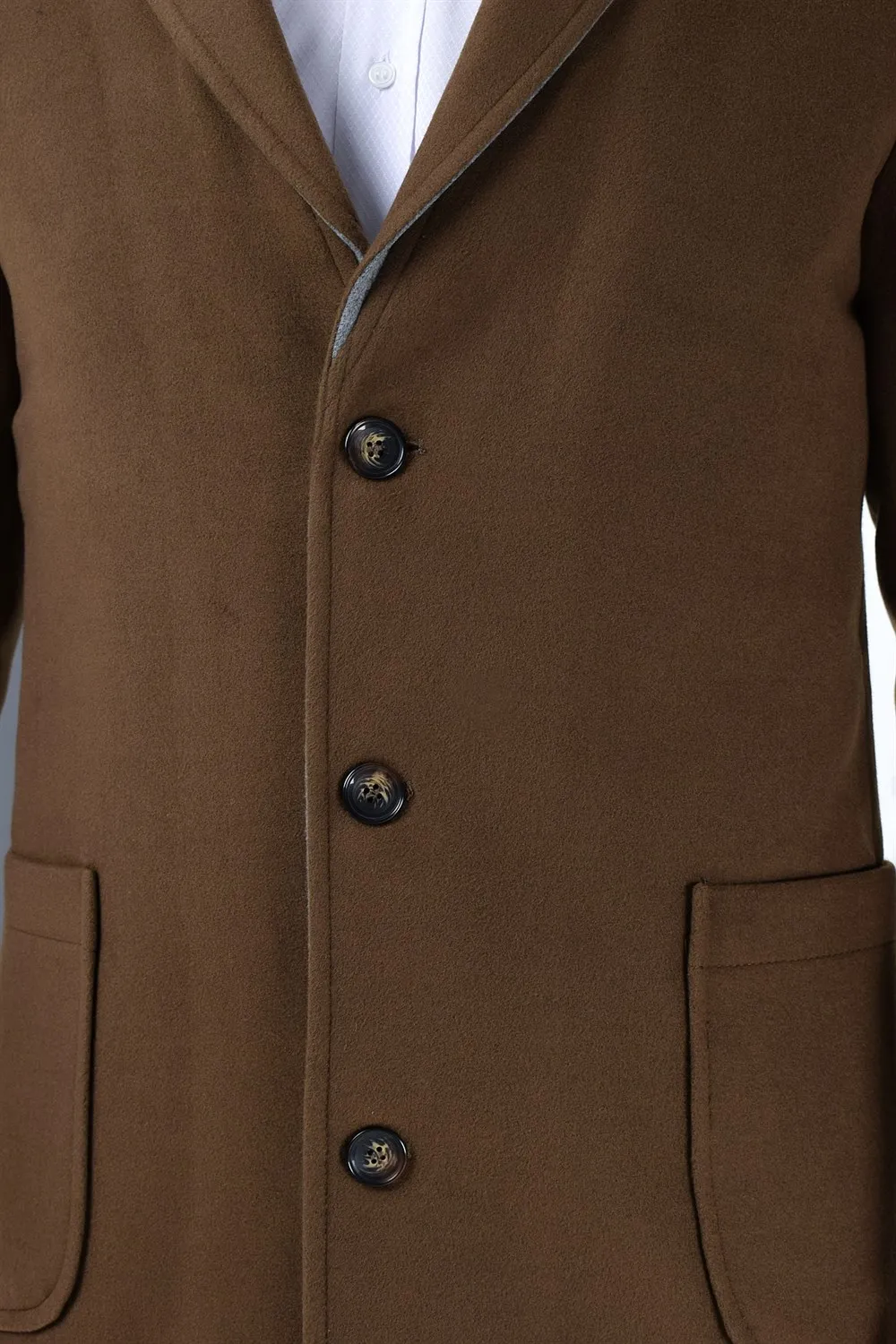 PLT8384 Пальто DEWBERRY-CAMEL