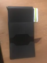 BISI GORO-cartera inteligente para hombre y mujer, porta tarjetas Rfid, de aluminio y Metal