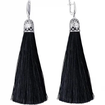

Esthete earrings with 2 without inserts of silver