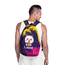 Рюкзак 3D «РЮКЗАК LIKE 9», для мальчиков и девочек, для школы, для отдыха, яркие краски