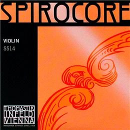 

S514 spirocore set of strings for violin 1/2, medium tension, Thomastik