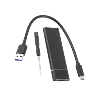

USB 3.1 Type-C To M.2 NGFF Box M.2 SSD TO Type C Solid State Drive Case Hard Drive Box Disk Enclosure