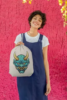 

Angemiel Bag Blue Devil Cloth Backpack