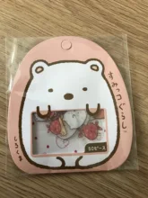 50 unids/pack Kawaii pegatinas DIY bonitos dibujos animados de PVC pegatinas gato oso pegatina para el diario Decoración