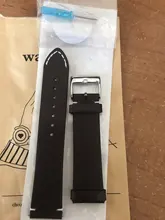 Calfskin-Correa de cuero para reloj inteligente, accesorio de pulsera de liberación rápida de 18mm, 20mm, 22mm y 24mm