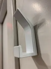 Double-Hook Kitchen-Accessories Bathroom Clothes Bedroom Black White For Livingroom 5PCS