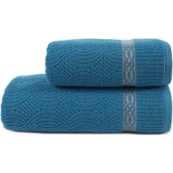 

Z&R HOME Bamboo 2 Piece Bath Towel Set - Bella Blue