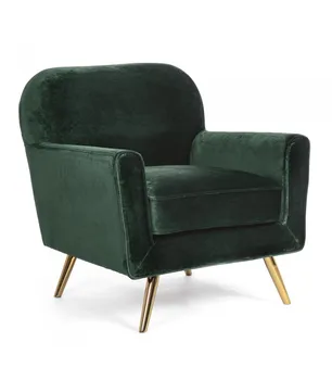 

ARMCHAIR LYDIA DARK GREEN VELVET