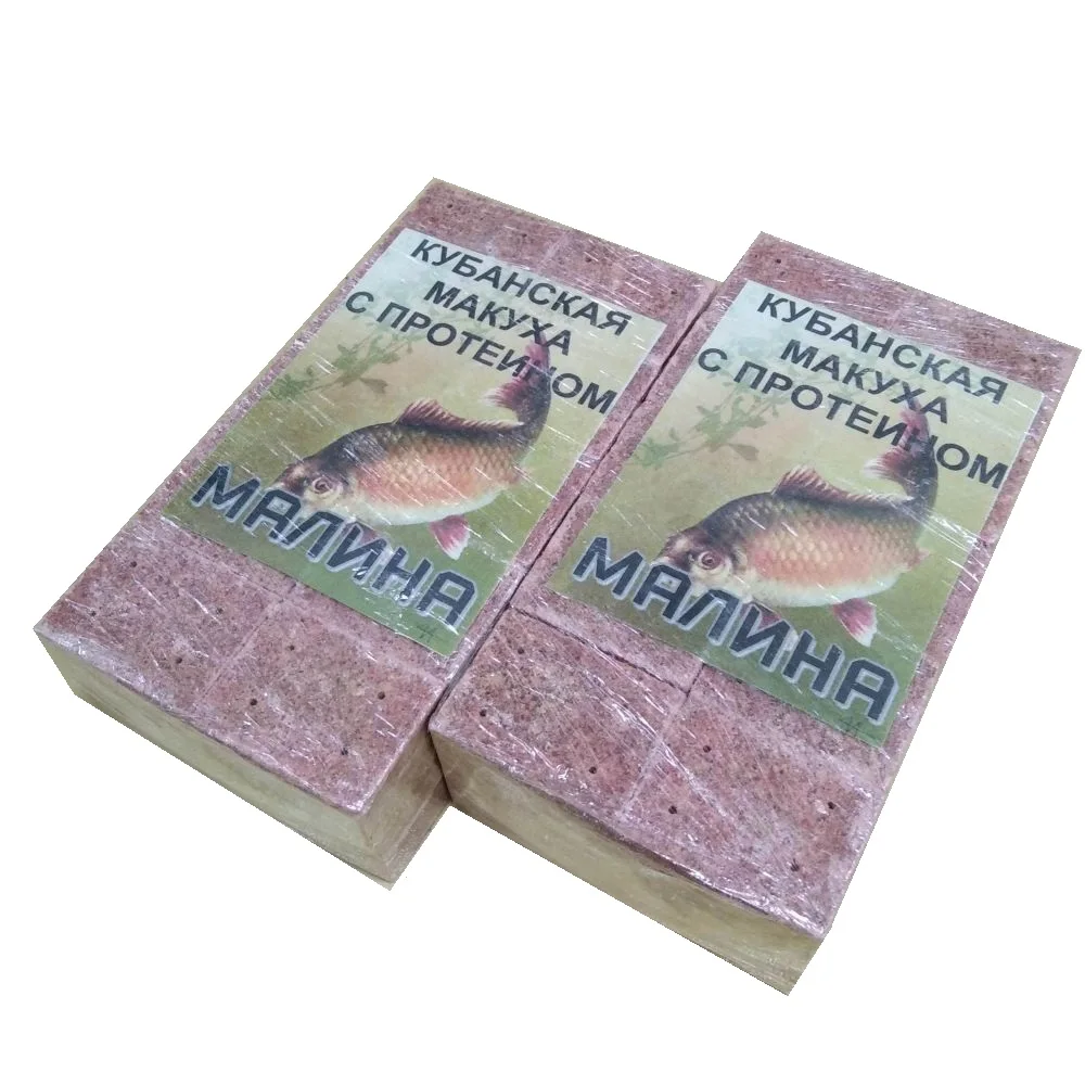 Жмых кукурузный Кубанская макуха с протеином 40 кубиков 1300гр жмых для рыбалки