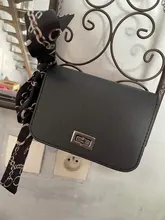 Nueva llegada Simple bolsos de hombro con solapa para niñas monedero embrague Retro de la PU de cuero de las mujeres bolso dama cierre bandolera cruzada