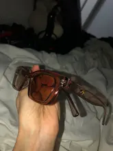 Gafas de sol rectangulares de viaje para mujer, gafas de sol al aire libre para senderismo unisex, de conducción Retro, estilo Vintage de los años 90, con marco cuadrado estrecho y protección UV400