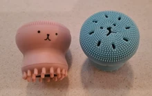 Cepillo de silicona para limpieza facial, limpiador de poros en forma de pulpo, exfoliante, eliminador de espinillas, cepillo de masaje facial Suave, 12 colores