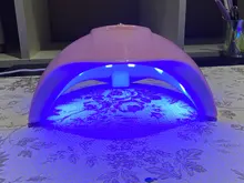 Lámpara de uñas LED UV de 120W, secador de uñas de secado rápido, para manicura y pedicura, Salón Profesional de manicura, 57 LED