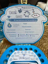 Caja organizadora de dientes para bebé, estuche para guardar dientes de leche en español, inglés, portugués y ruso, Umbilical, Lanugo, recuerdo