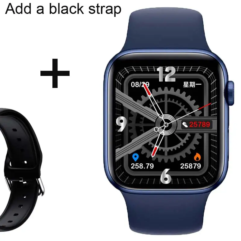IWO Smart Watch Men Series 7 Wireless Charge Smartwatch Women Heart Rate Watches Bluetooth Call Fitness Tracker For Android IOS 