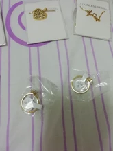 DOTIFI-anillos de acero inoxidable 316L para mujer, de doble circonita sortija de compromiso, joyería de boda