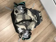 Mochila para patines profesionales, zapatos de patinaje en línea, botas, bolsa de transporte, Mochila deportiva duradera con múltiples bolsillos, Unisex