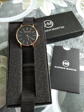 Reloj de pulsera de cuarzo japonés para mujer, de marca superior de lujo, de acero inoxidable, oro rosa, resistente al agua, con esfera del desierto de Sahara, nuevo diseño, 2021