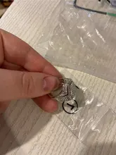 Milangirl-anillo cuadrado de zirconia cúbica para hombre, sortija de hiphop helada, Micro pavé, joyería