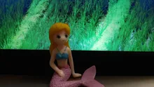 Desk-Decoration-Accessories Fish-Tank Cute Mermaid-Ornament Aquarium 1pc Little