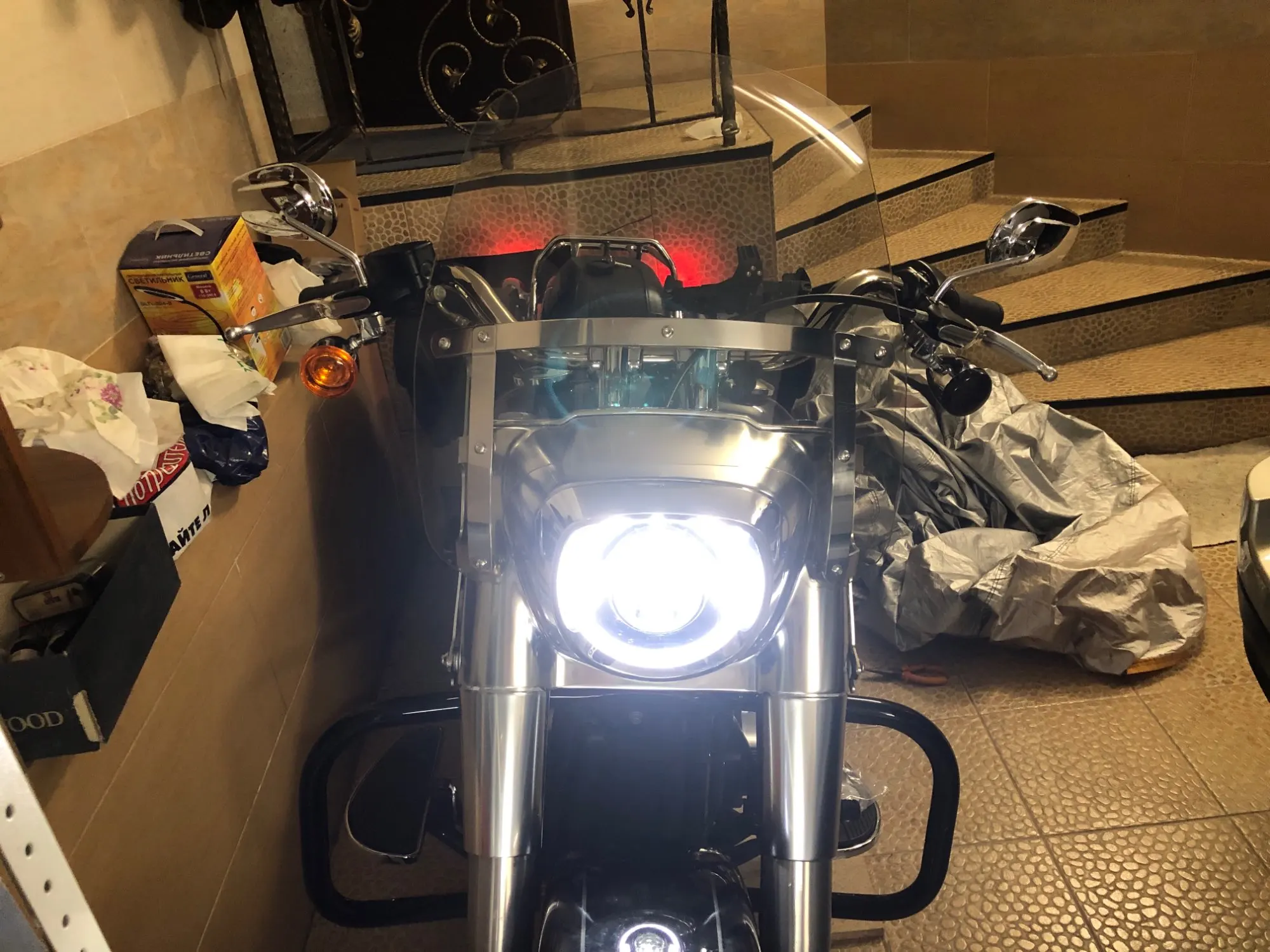 Motorcycle Turn Indicator Signal Light Lens Cover For Harley Sportster 883 1200 Touring Road King Dyna Softail Heritage Fatboy photo review