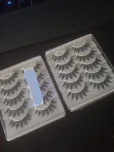 Pestañas postizas de maquillaje japonesas, 5 pares, largas y gruesas, para Cosplay