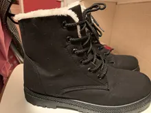 Las mujeres invierno Botas botines de Mujer invierno zapatos de Mujer Botas para la nieve Botas Mujer caliente de la felpa zapatos de Mujer de talla grande 44