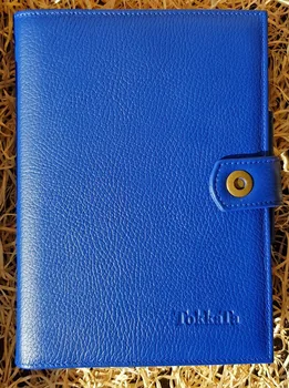 

Diary genuine leather Classic light blue