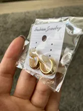 Pendientes de aro con Clip en forma de C para mujer, aretes minimalistas dorados Vintage, bonitos, sin perforaciones, regalo de joyería 2020