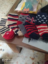 NIÑOS Calcetines de algodón niños Otoño e Invierno de lunares para chicas niños deporte tiras calzado 5 pares barato SandQ Baby nuevo