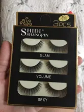 SHIDISHANGPIN-pestañas postizas 3D, 3 pares, 29 estilos, pelo de visón Natural largo, suave y esponjoso, hechas a mano
