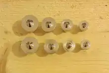 Panel de posicionamiento de muebles, puntas de espiga de registro de carpintería, Pin de registro redondo, localizador de madera, accesorios de punzonado central